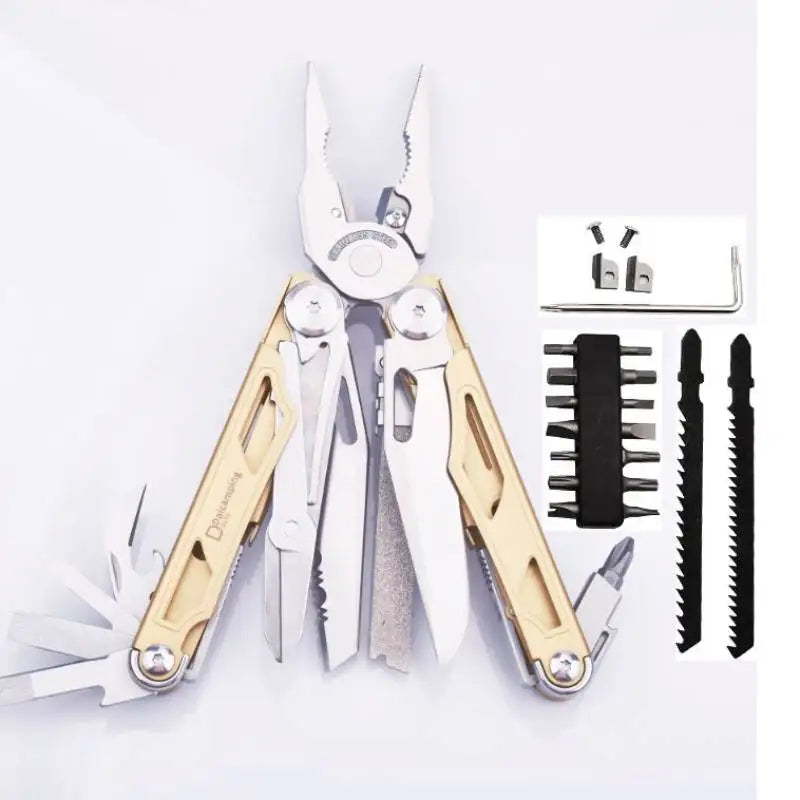 Daicamping DL30 DL301 DL25 Outdoor Camping EDC Plier Set Multifunctional Multitools Hand Multi Tool Folding Multi-tool Kit