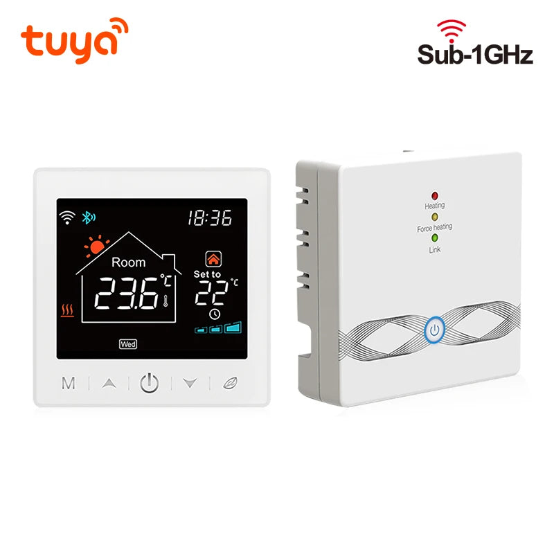 Tuya Smart Home Wifi Heating Thermostat Wireless For Gas Boiler Smart Thermostat Temperature Controller Alexa Google Home