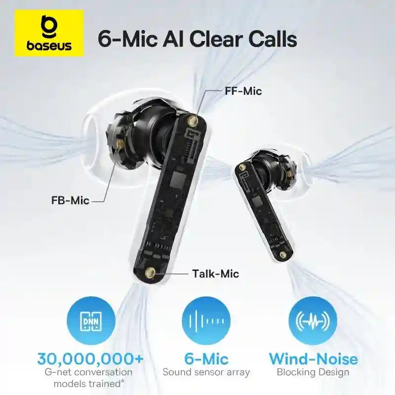 Wireless Earbuds with Active Noise Cancellation & Hi-Res Audio - Tidesmit Tidesmit