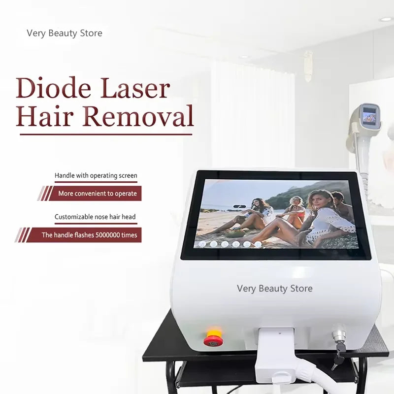 808nm Diode Laser Hair Removal Machine – Professional Grade Device Permanent Makeup Machines Tidesmit