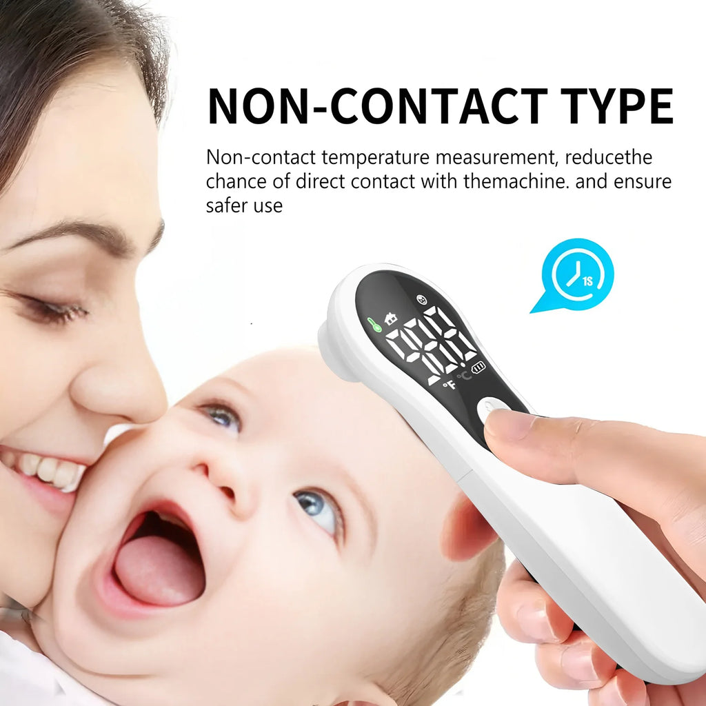Medical Infrared Forehead Thermometer Backlit Digital Non-contact Laser Household LCD Baby Adult Fever Infant Body
