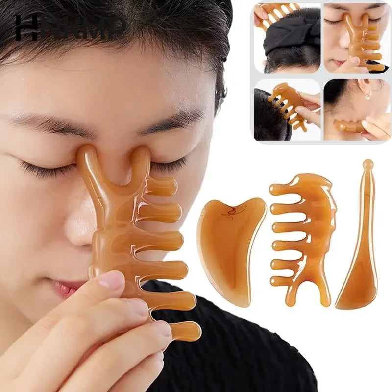 Gua Sha Massage Tool for Face & Body Sculpting | Tidesmit Body Shaping Massage Equipment Tidesmit