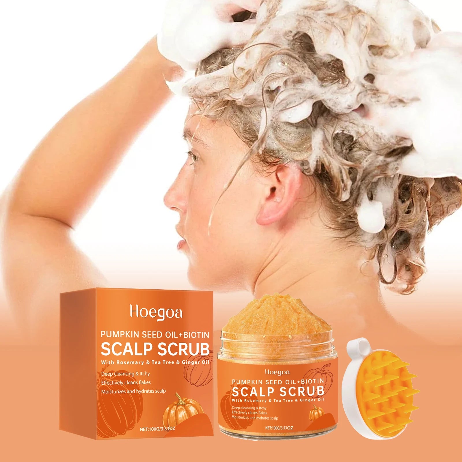 Scalp Nourishing Scrub: Professional Gentle Exfoliating Hair Treatment Scrubs Treatments Tidesmit