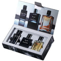 Jean Miss 3pc Men's Cologne Gift Set: 90ml rectangular glass bottles, lasting fragrance for masculine scent collections.
