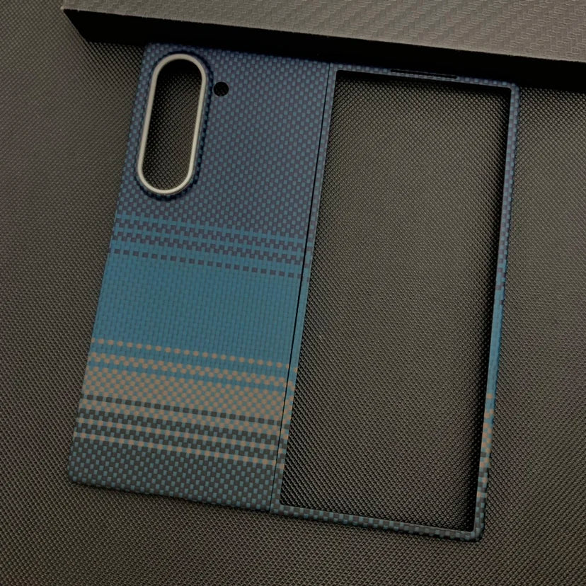 Samsung Z Fold 6 Aramid Fiber Case - Military-Grade Slim Magnetic Cover Moonrise Magnetic Tidesmit
