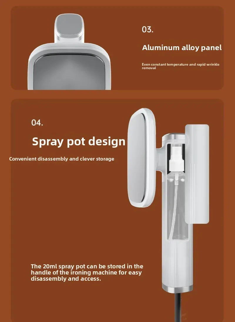 TINGMIAO USB Portable Mini Handheld Garment Steamer Iron