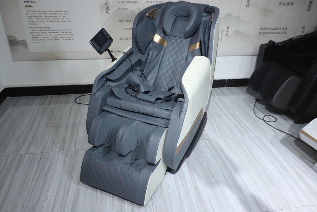 Massage Chair Recliner with Heat and Shiatsu Therapy, Gray | Tidesmit Massage Chairs Tidesmit