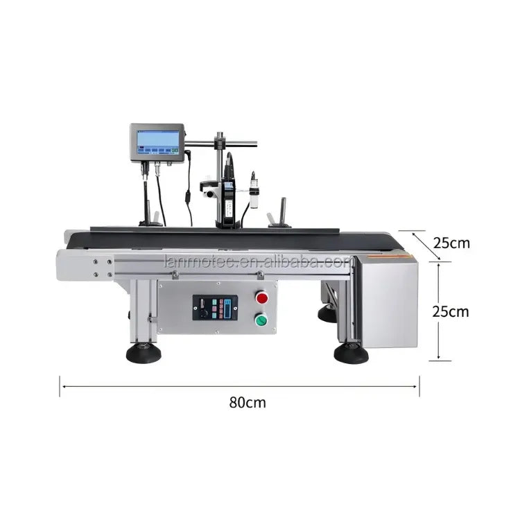 Hot Selling Electric Inkjet Date & Batch Coding Machine With Barcode For Pill Bottles Plastic Packaging Cartons