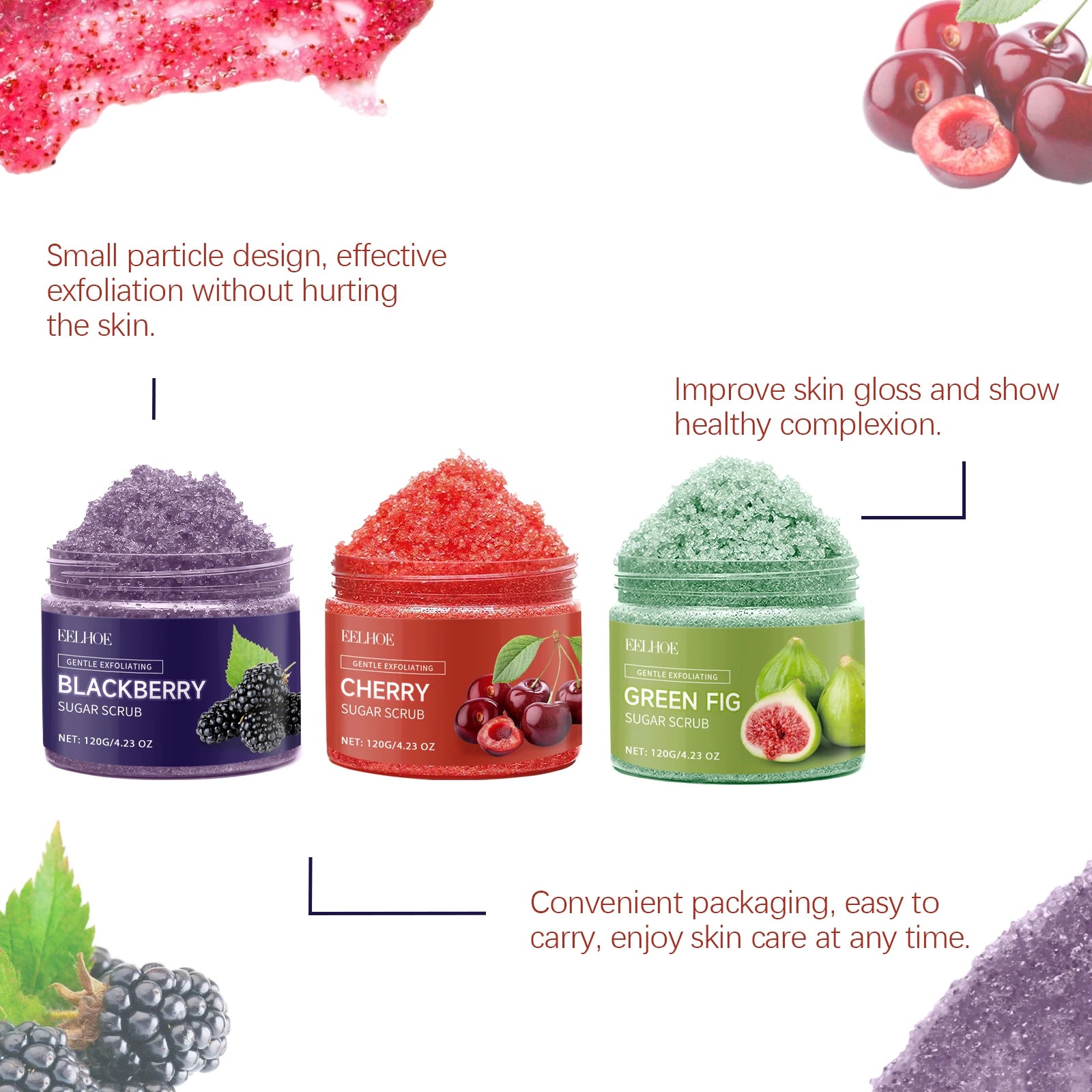 Sugar Body Scrub for Exfoliation and Glowing Skin - Tidesmit Scrubs Treatments Tidesmit