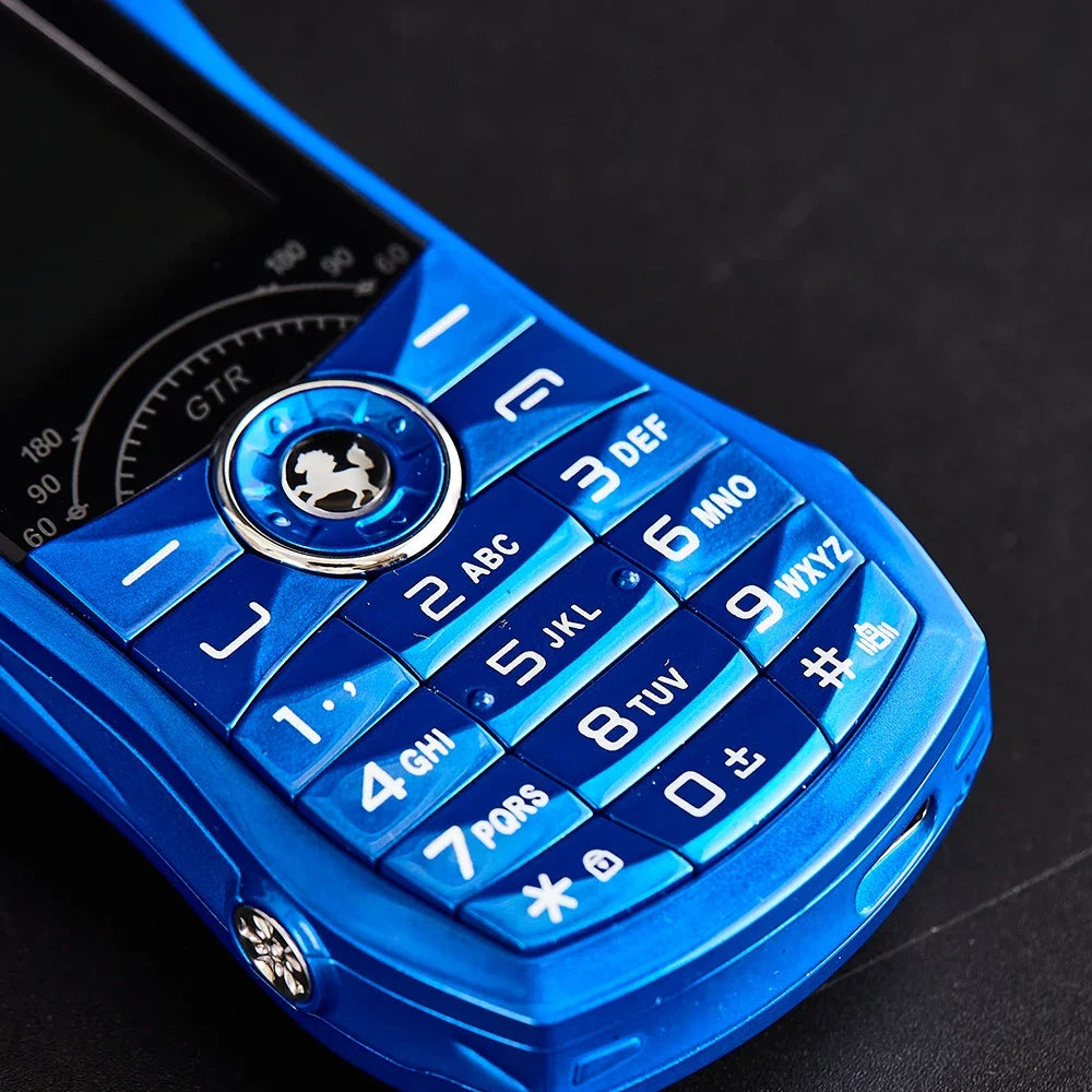 Luxury Small Mobile Phone Bluetooth Dialer 1.8' Mini Car Key Low Radiation GSM Unlocked Dual SIM Vibration Student Cellphone