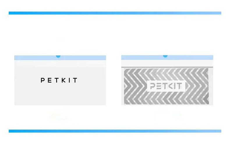 PETKIT large volume replacement trash bags for smart cat litter boxes. Durable liners for easy pet waste cleaning.