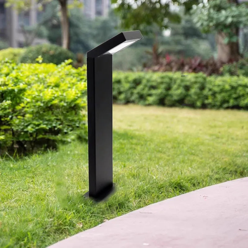 Waterproof IP65 LED Lawn Light AC85~265V 12W Seven Aluminum Street lamp For Garden Path Landscape Villa Courtyard Villa Decorate