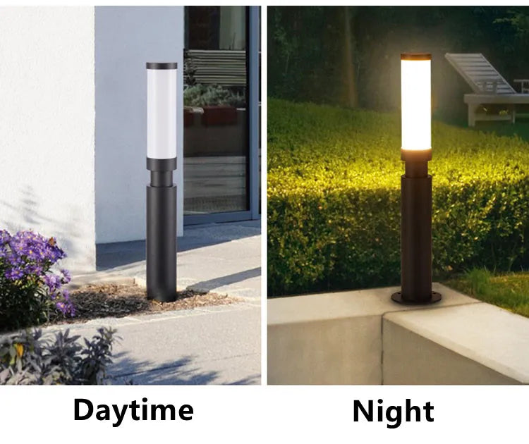 LED Lawn Light 110V 220V Waterproof IP65 Outdoor Simple Modern Street Lamp For Garden Path Landscape Park Courtyard Lighting