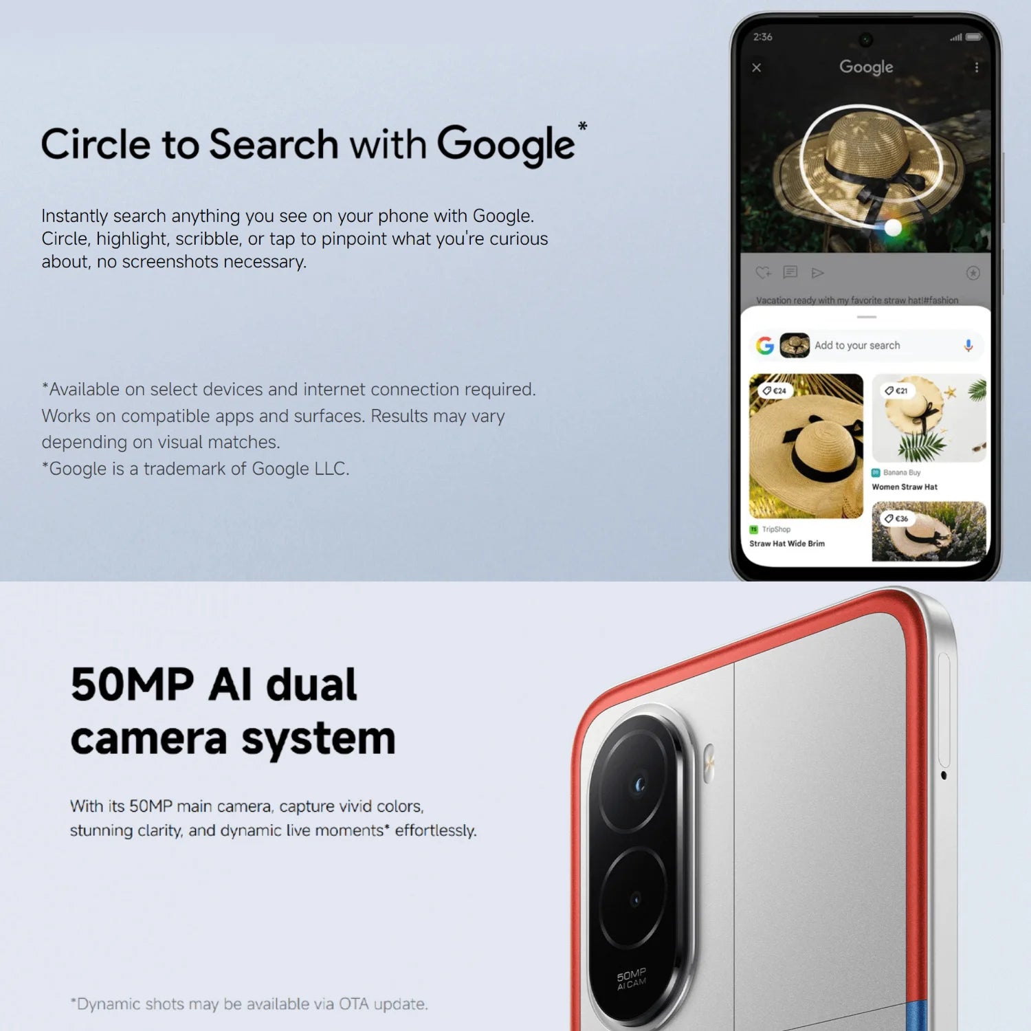 POCO M7 4G 8+256GB Global Version Powerful Snapdragon® 685 6.9" 144Hz 50MP AI Camera 7000mAh 33W Fast and 18W Reverse Charging