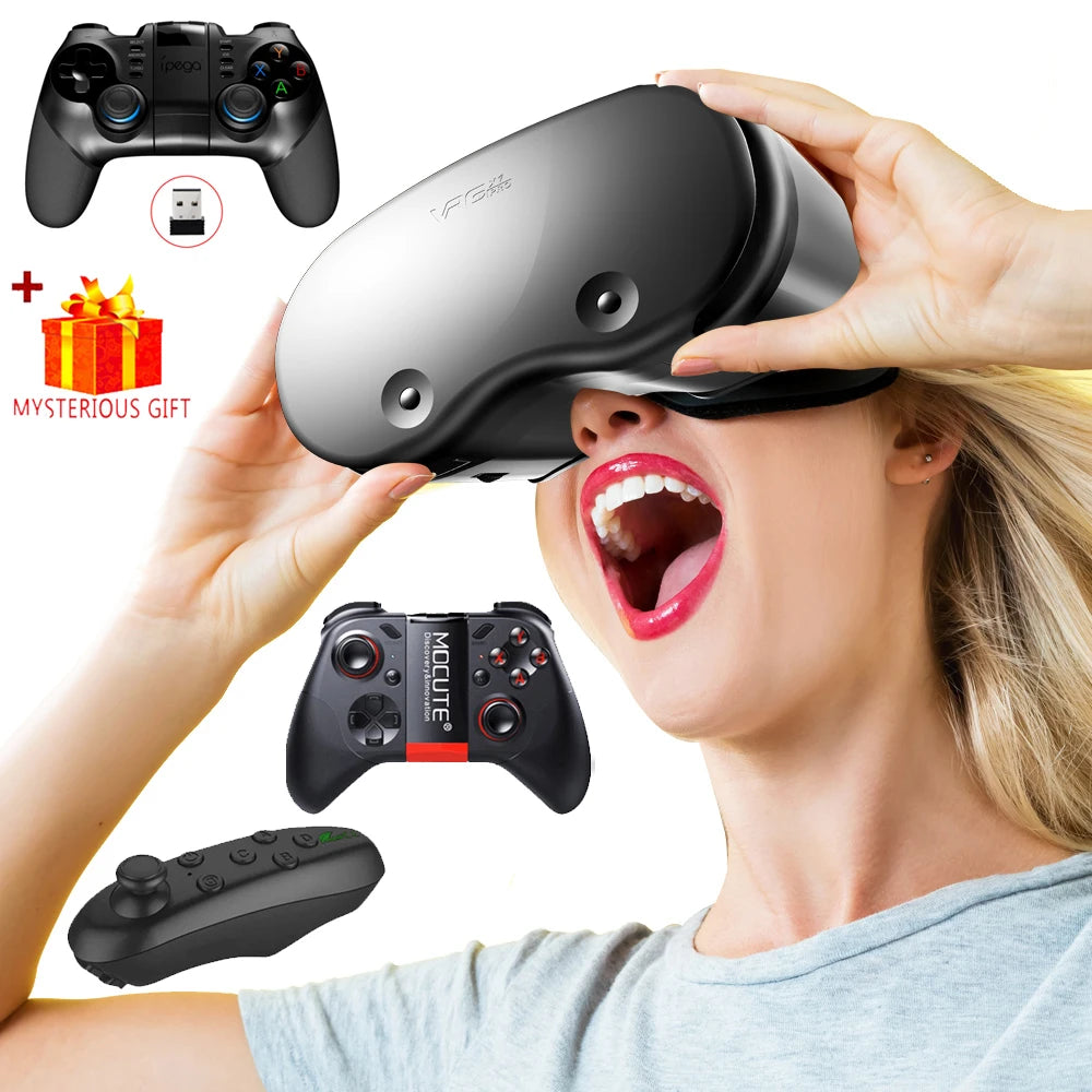 VR Headset for Smartphones | Immersive 3D Goggles for Augmented Reality Tidesmit