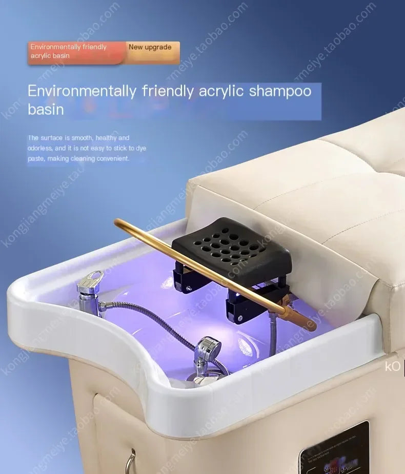 Japanese Shampoo Chair Head Spa Water Circulation System - Tidesmit Massage Chairs Tidesmit