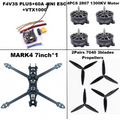 7-Inch FPV Racing Drone Kit with Carbon Fiber Frame - Tidesmit PLUS 60A Package I Tidesmit