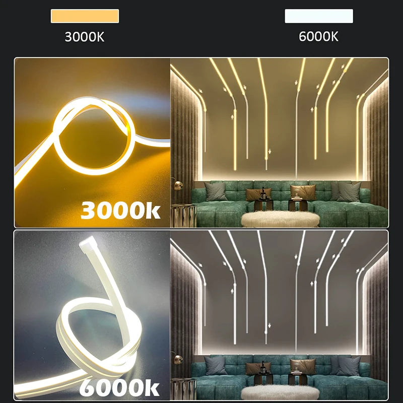 Motion Sensor Stair Lights With Chase Effect Under Bed Lights Under Cabinet Lights, Motion Activated Led Light Strip for Home