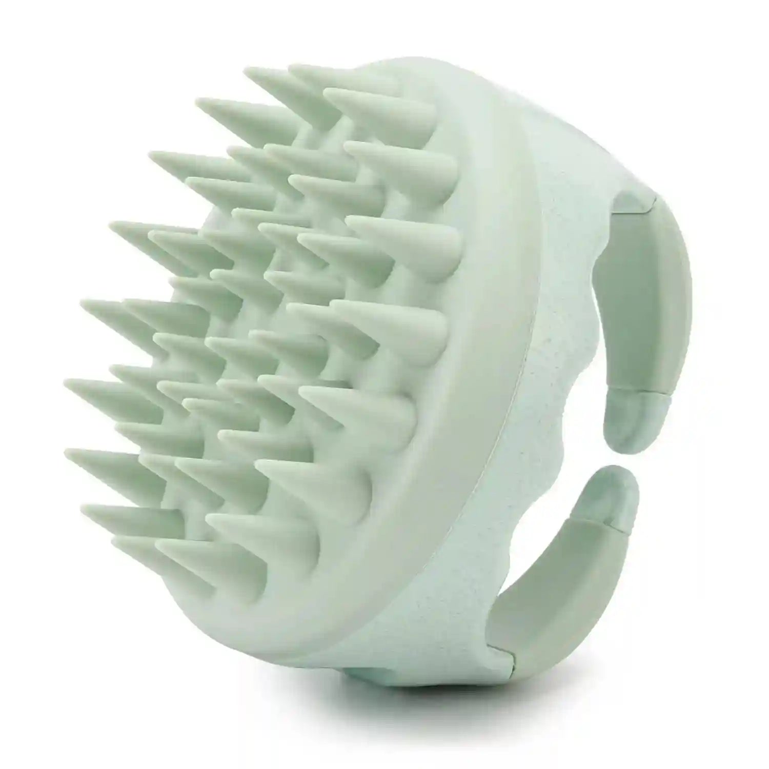 Scalp Massager Shampoo Brush Silicone Hair Scrubber | Tidesmit Massage Cushion Green Tidesmit