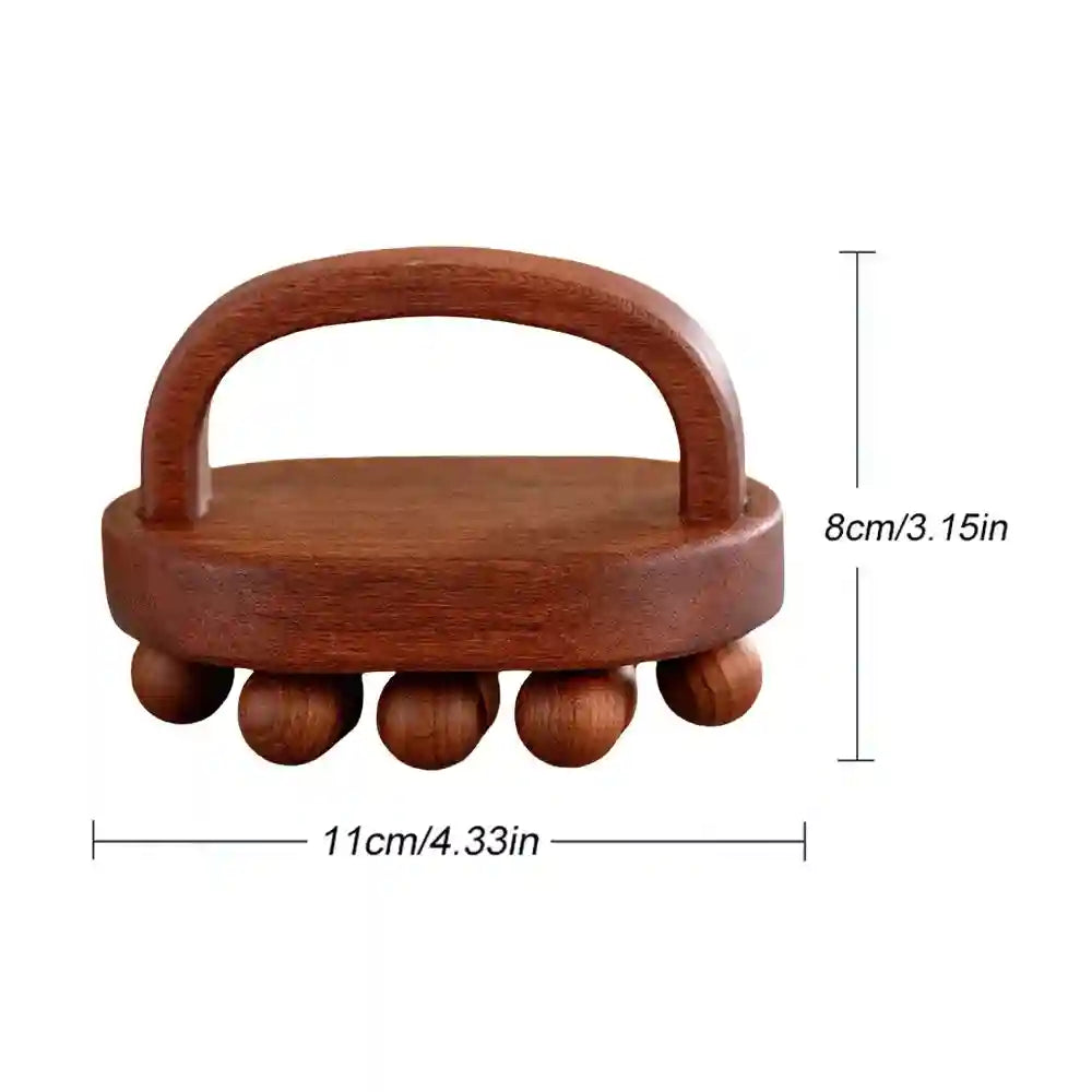 Wooden Massage Roller for Cellulite Removal and Lymphatic Flow (4 Styles) Massage Roller A Tidesmit