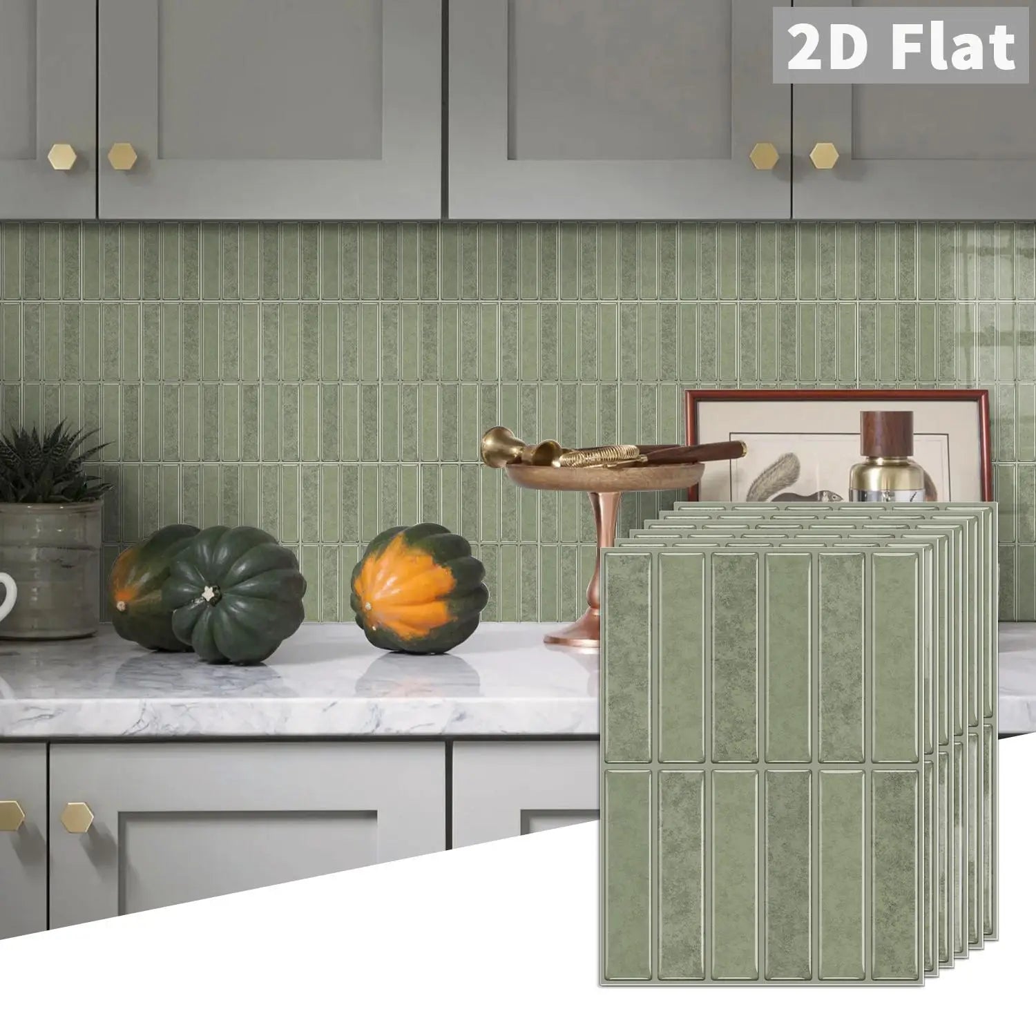 Peel-and-stick self-adhesive tile stickers Self-adhesive tile decals Kitchen and bathroom backsplash decoration Bedroom decor
