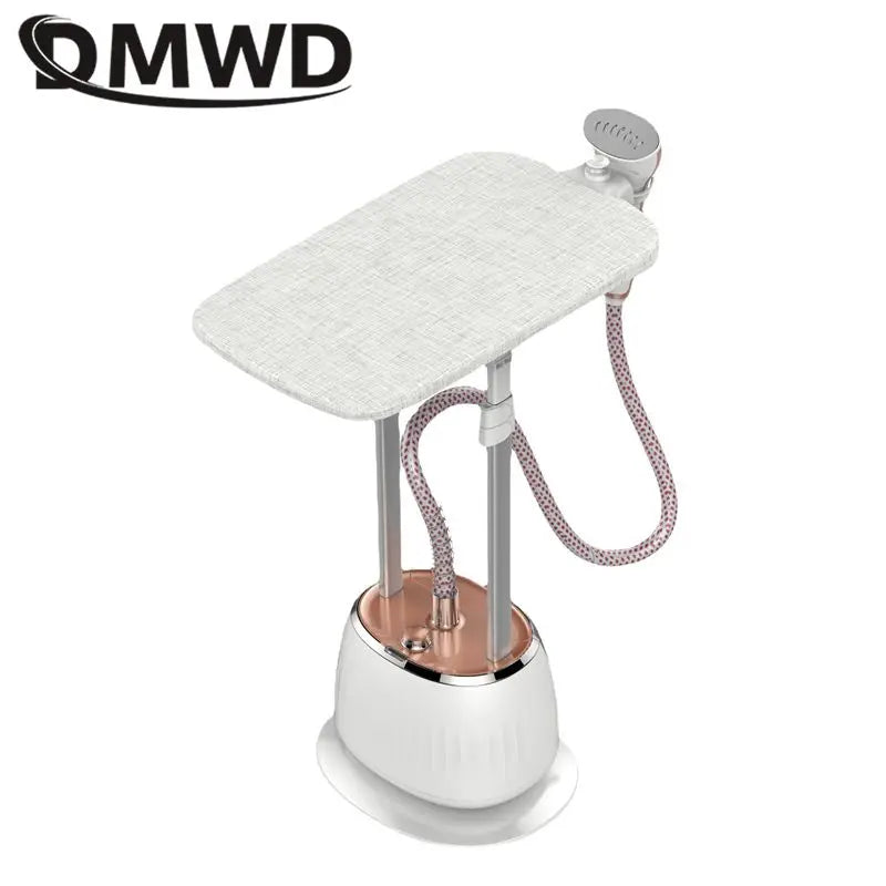 Tidesmit 1.8KW garment steamer with adjustable telescopic pole and ironing board, 10 steam settings, 1.6L capacity