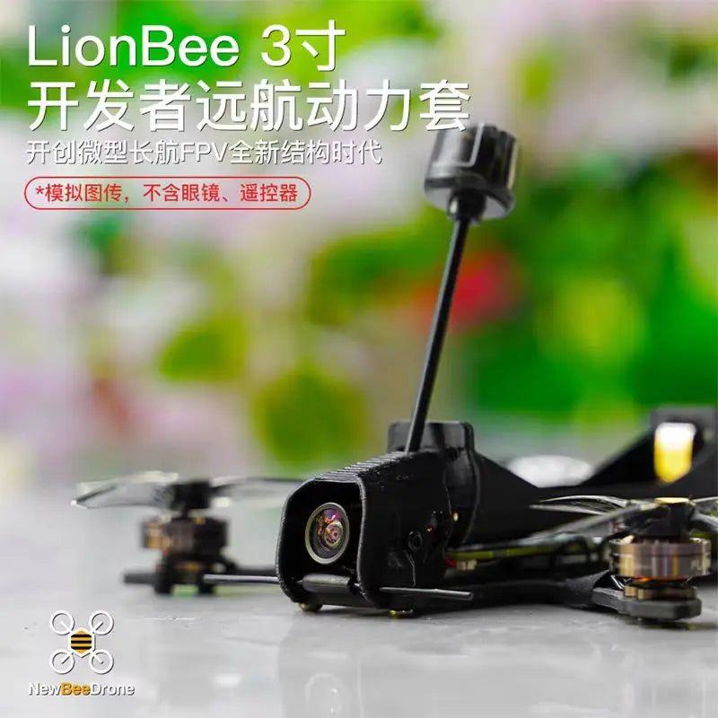 LionBee 3 Inch FPV GPS Drone: Long Range Developer Kit Tidesmit