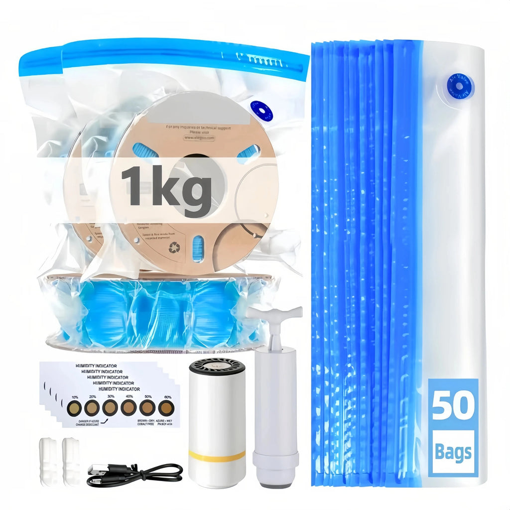 Vacuum Sealing Design 3D Printing Material Vacuum Bag, Equipped with USB Charging Electric Air Pump
