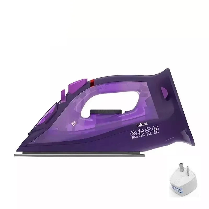 Tidesmit Lofans YD-012V cordless steam iron with 280ml water tank showing fast 35s warm-up and explosive steam power