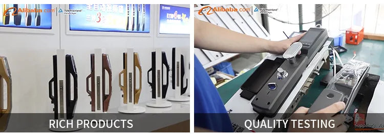 Digital Door Lock Competitive Price Fingerprint USmart Go APP Tuya Smart WiFi With Camera Smart Door Lock