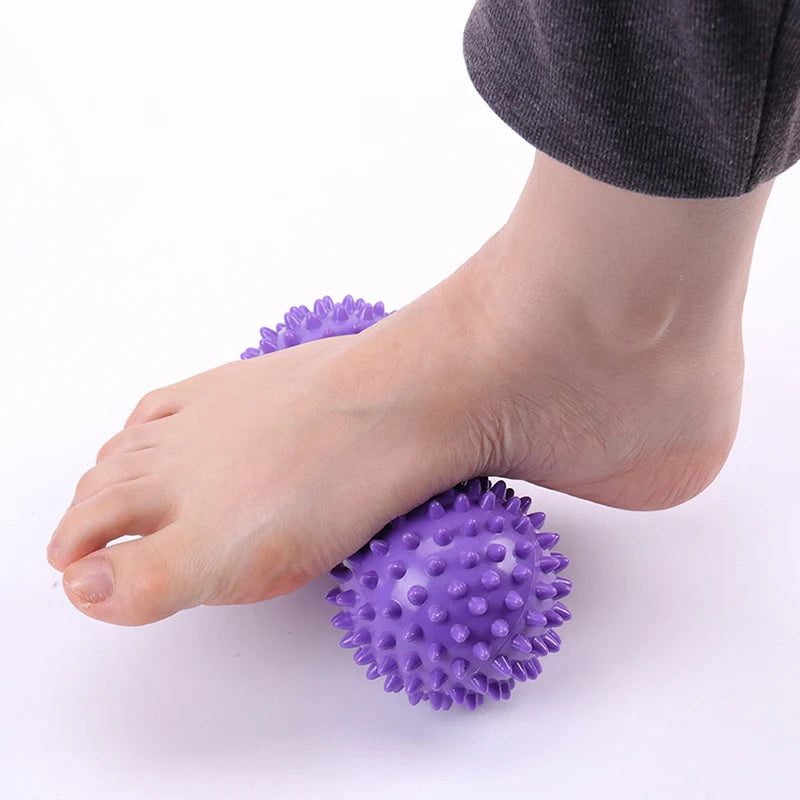 Foot Massage Roller and Spiky Ball Set for Deep Tissue Muscle Relief Body Shaping Massage Equipment Tidesmit