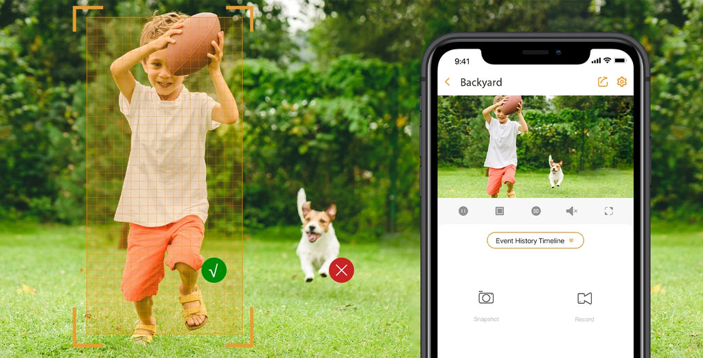 IMOU 2PCS Cruiser SE+ 5MP Wi-Fi PTZ Camera Smart Color Night Vision IP66 Outdoor Security 360° Coverage Smart Auto Tracking