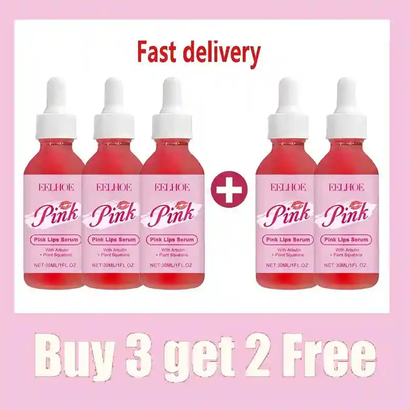 Lip Plumping Serum: Hydrating Anti-Wrinkle Treatment by Tidesmit Lip Care 5pcs Tidesmit