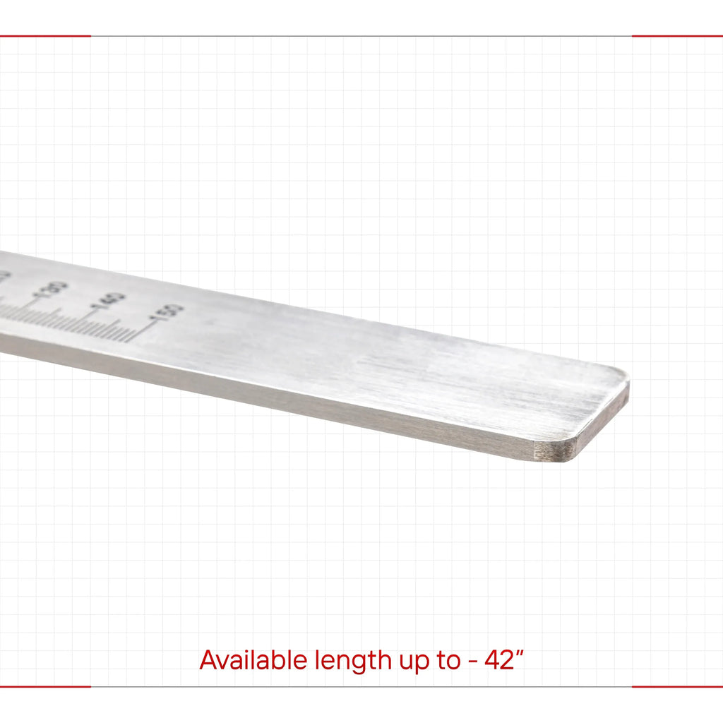 42-Inch Industrial Precision Measurement Scale Sticker Oil-Proof Polycarbonate - Angle/Detail 7