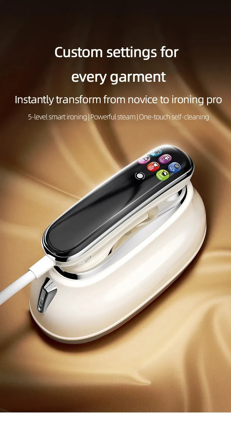 Tidesmit Handheld Steam Iron 1200W LED Display EU Plug