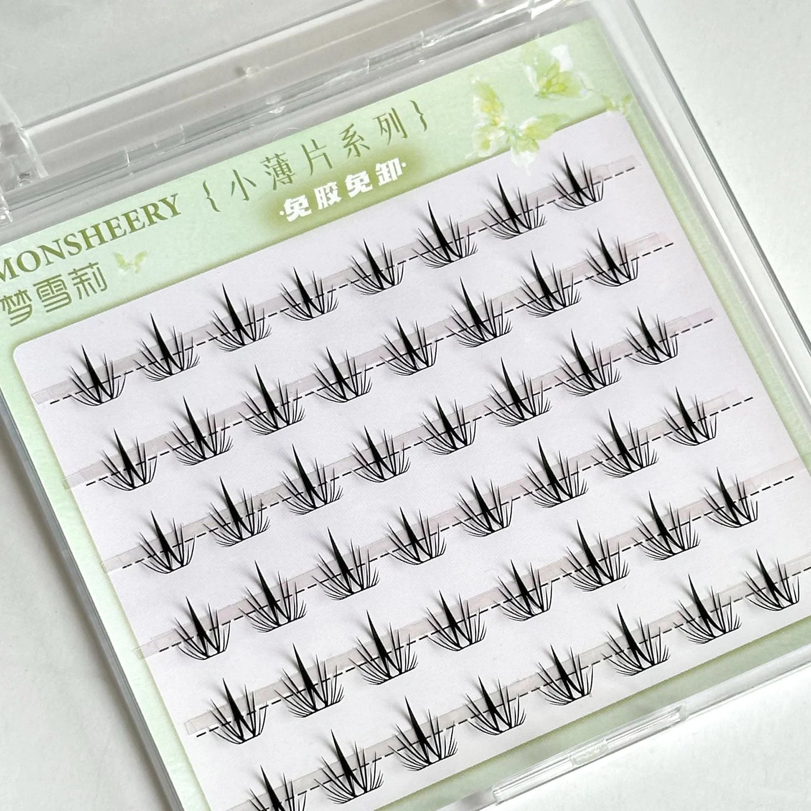 False Eyelashes Cluster Set for DIY Eye-Lifting Makeup | Tidesmit False Eyelashes Style 8 China Mainland Tidesmit