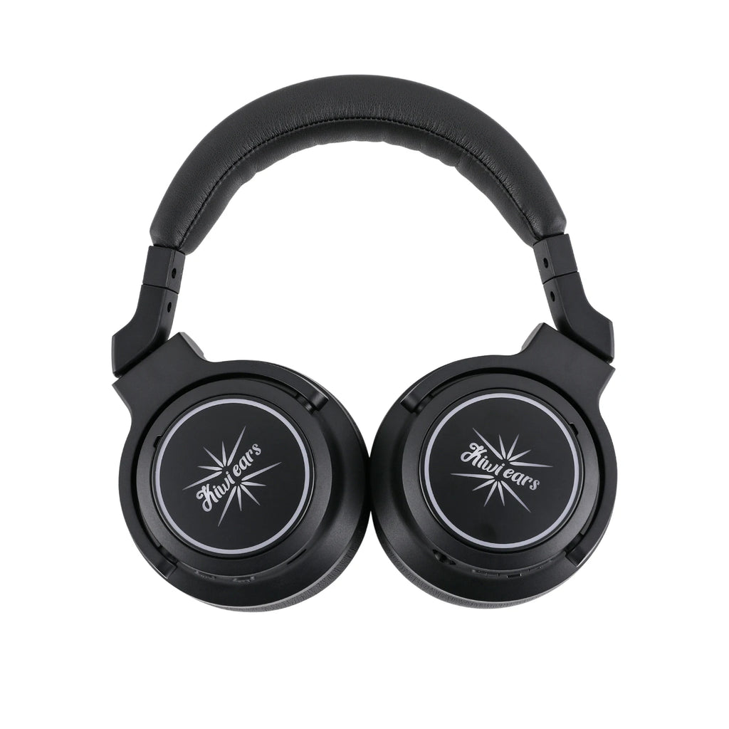 Kiwi Ears Aventus Wireless Headphones - Over-Ear Active Noise Cancellation Black Tidesmit