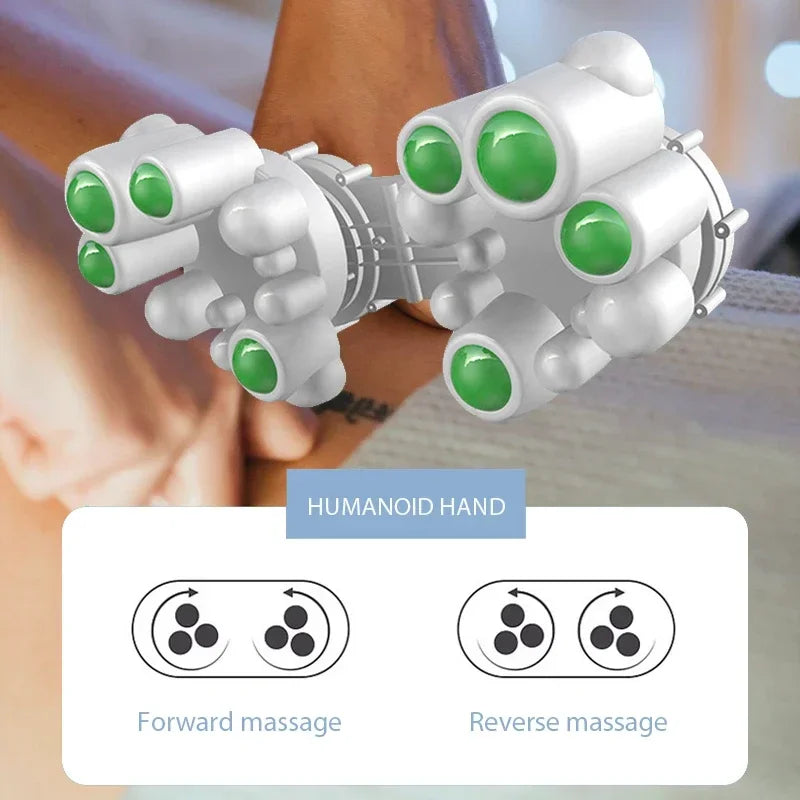 Shiatsu Neck and Back Massager with Heat for Deep Tissue Pain Relief Massage Cushion Tidesmit
