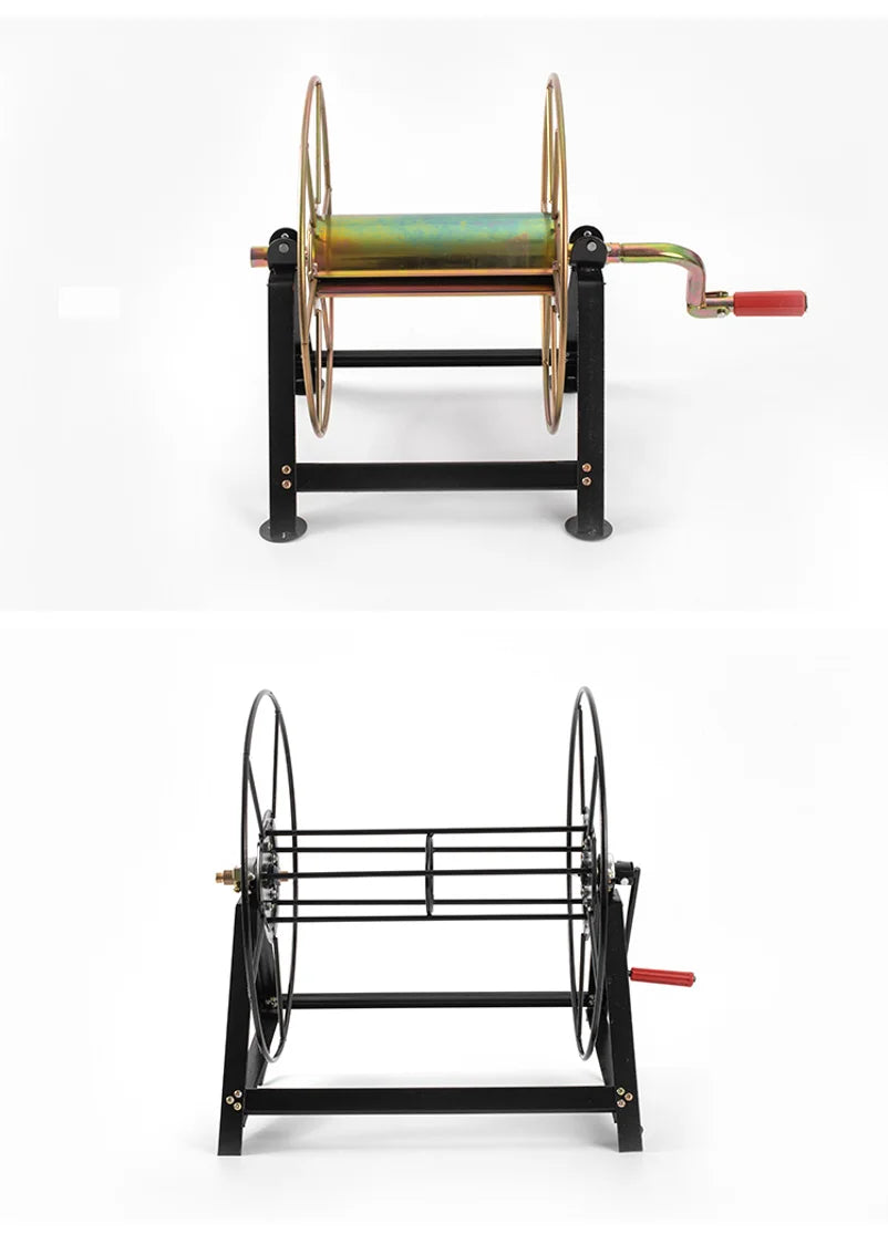 Agricultural Hose Reel / High Pressure Pesticide Sprayer Hose Winding Cart Garden Tools