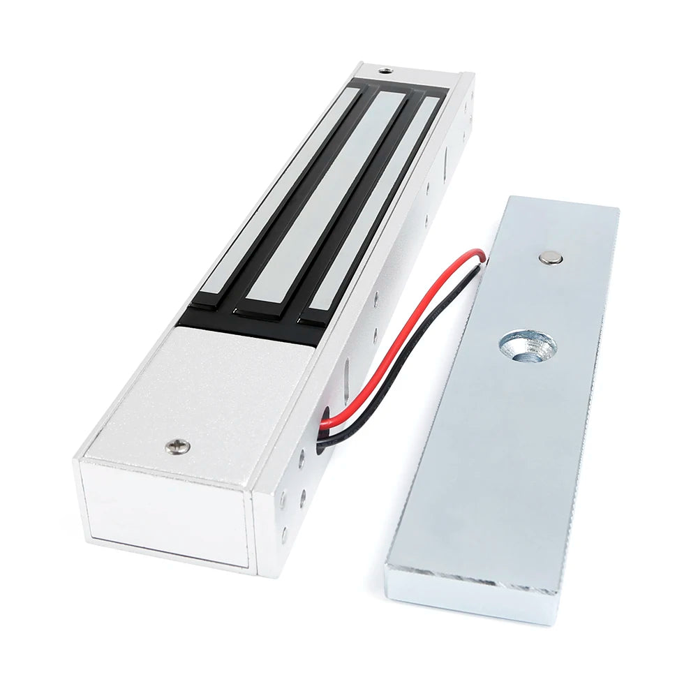 HOMSECUR 12V Waterproof Electric Magnetic Lock 280KG 600lb Holding Force For Iron Wooden Door Access Video Intercom System