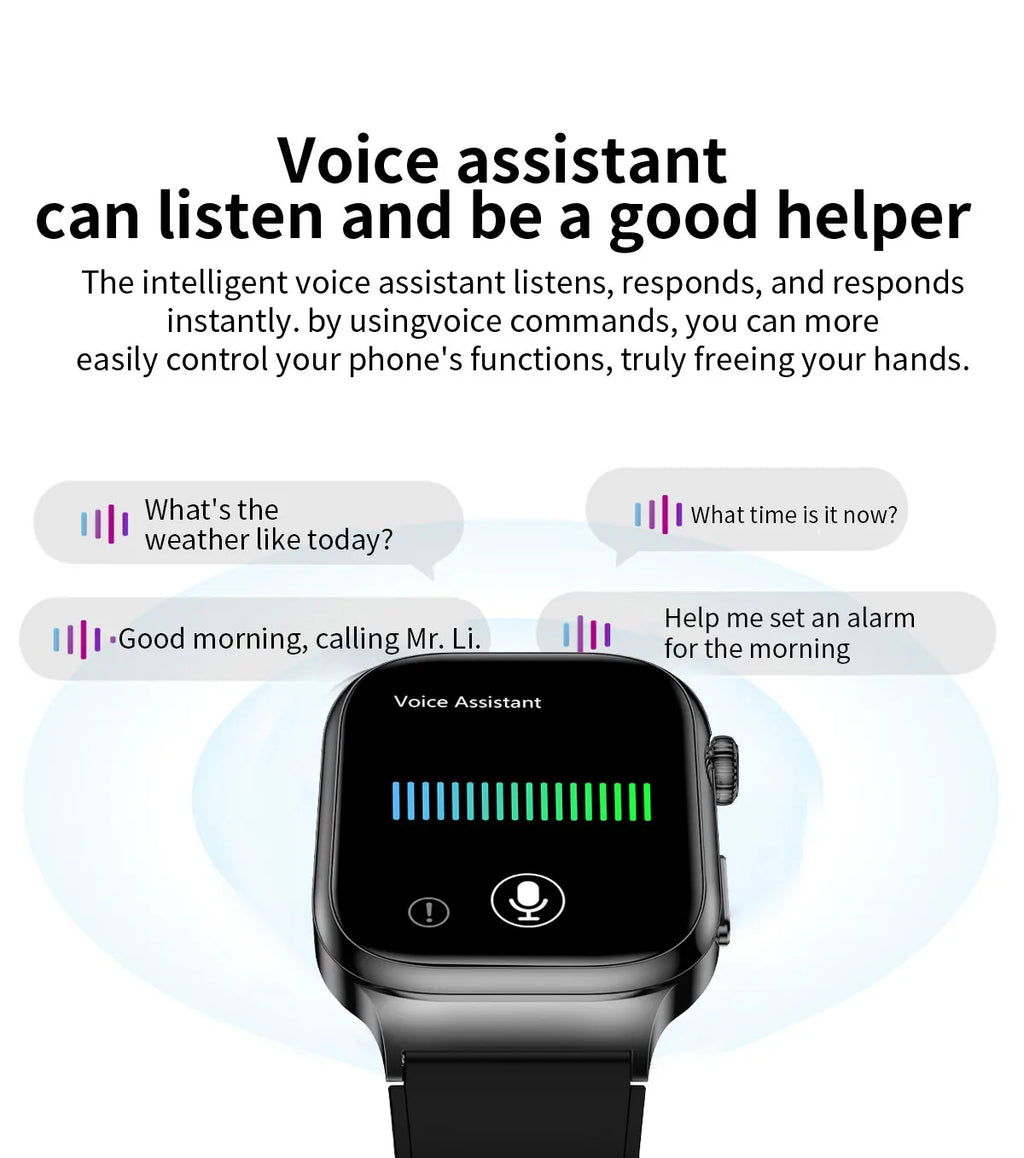2026 New Hospital Level Health Smart Watch Body Fat ECG Blood oxygen BP Health AMOLED Screen HD Call Sport Smart Watches For Man