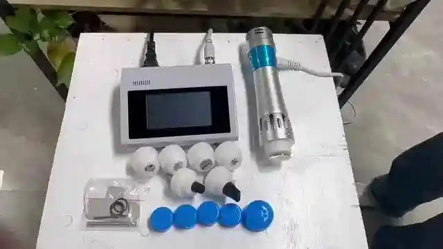 Shockwave Therapy Machine: Electric Muscle Relief & 7 Massage Heads Massage Chairs Tidesmit