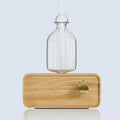 Nebulizing Essential Oil Diffuser Waterless Operated Aromatherapy Diffuser for Home Wood and Glass Aroma Diffuser Scent Machine