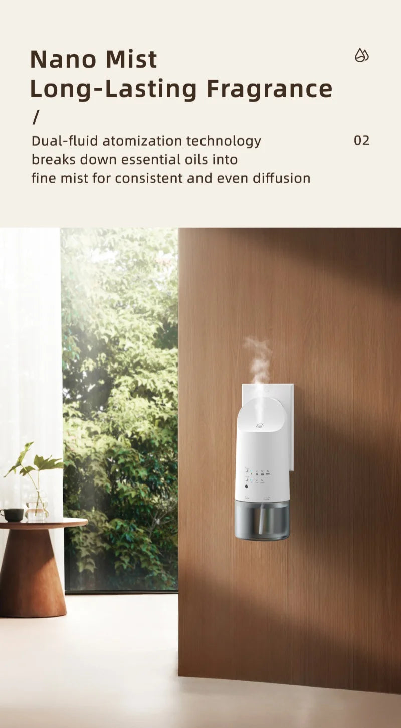 Plug in Waterless Aroma Diffuser Hotel Frangrance Diffuser And Essential Oils Atomizing Efficienc Home Air Freshener