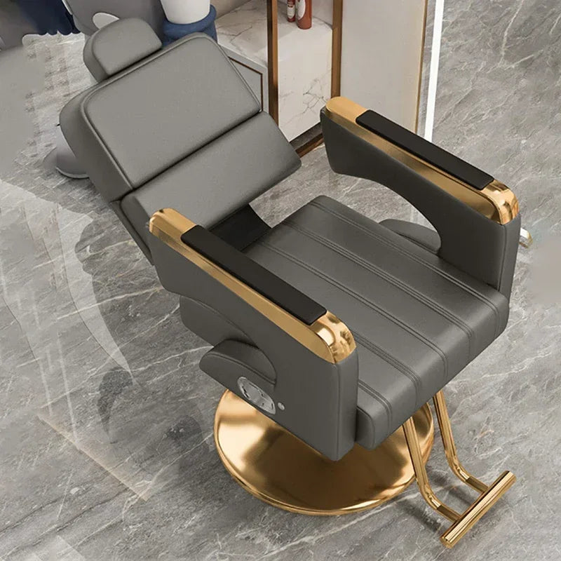 Barber Shop Hydraulic Chair: 360-Degree Swivel Salon Seating Massage Chairs Style-8 Tidesmit