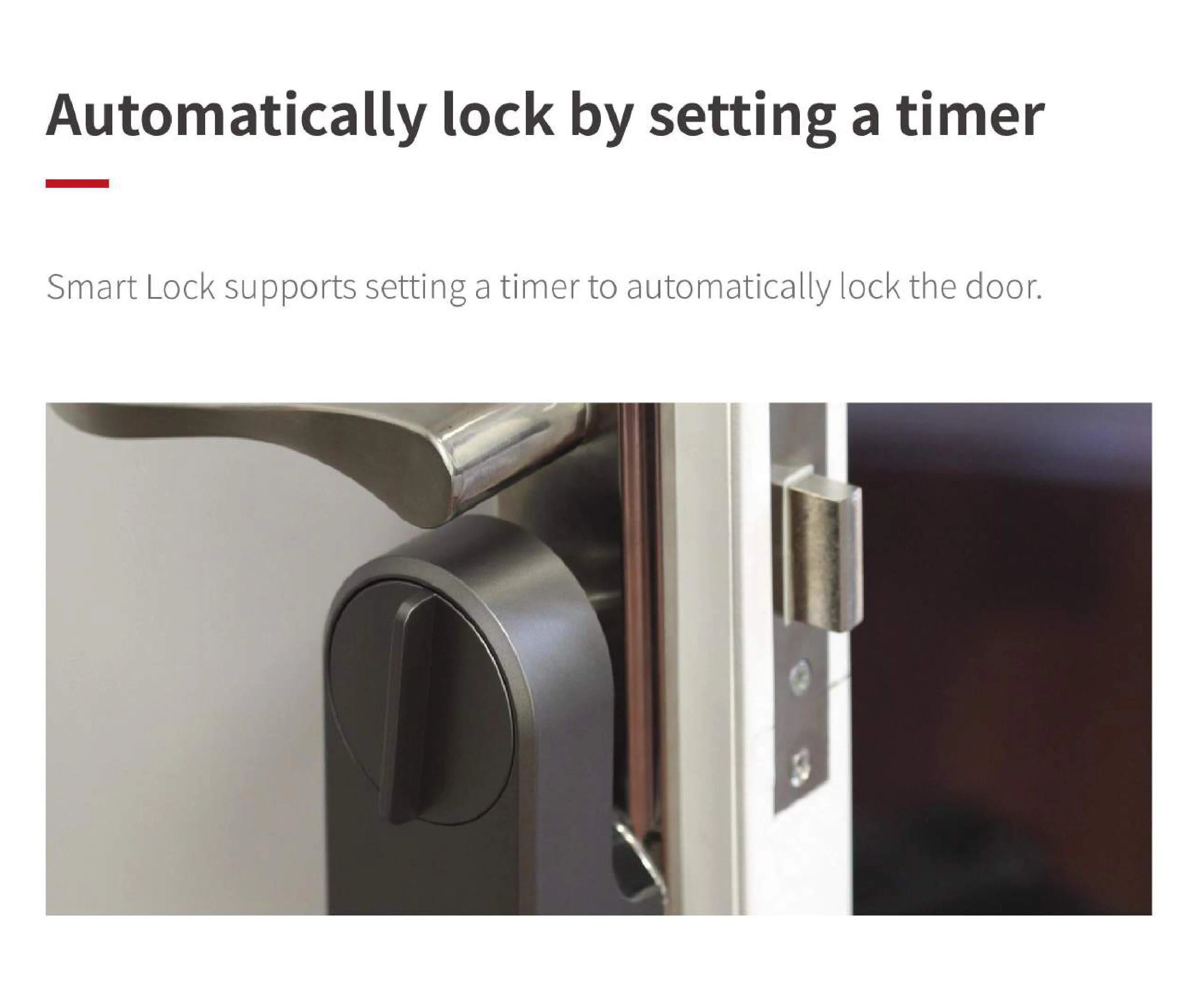 New RAYKUBE A1 Ultra Tuya BLE Intelligent Electronic Door Lock Fingerprint Keypad FPT1 Unlock No-dig Installation for Smart Home