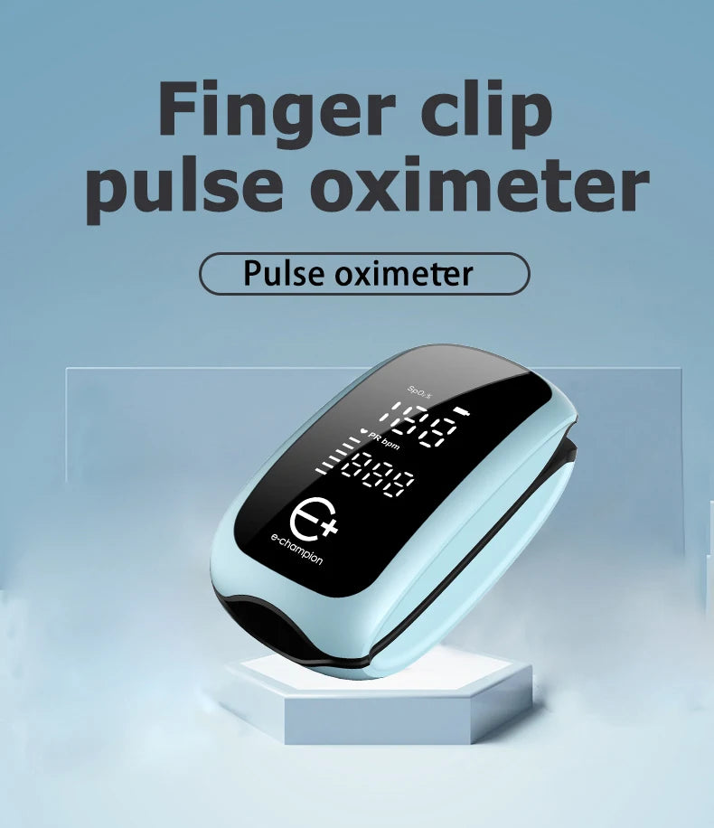 Medcial Forehead Thermometer Fingertip Pulse Oximeter Monitor Blood Oxygen Saturation Meter Pulse Oximeter USB Rechargeale