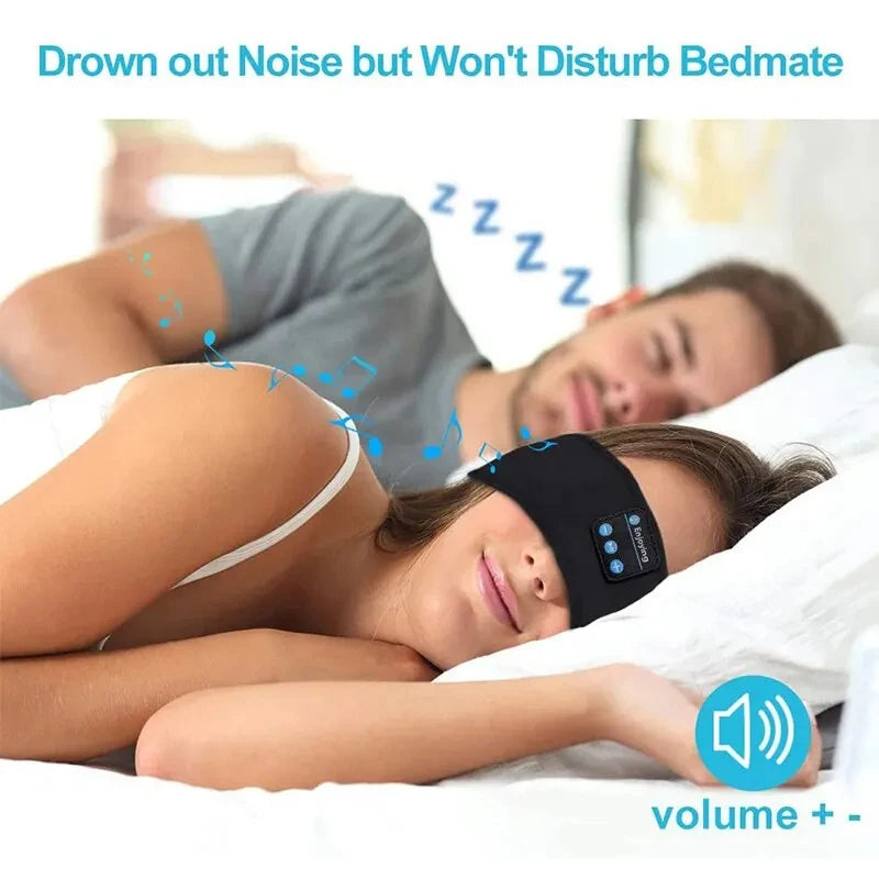 Bluetooth Sleep Headband - Wireless Soft Headset for Comfort Sleep Tidesmit