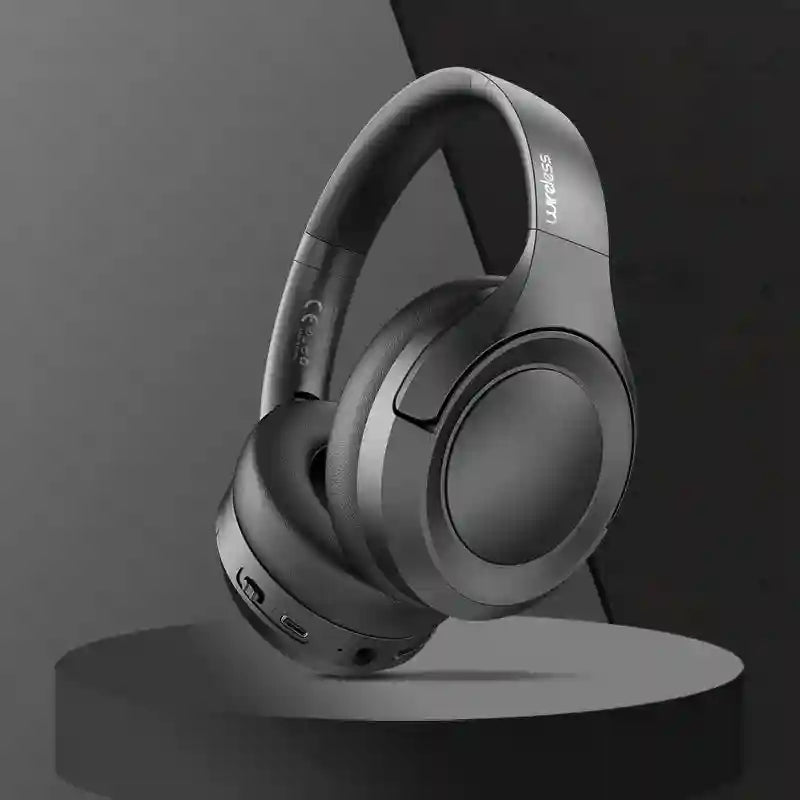 Wireless Headphones with Active Noise Cancellation - L50 Over-Ear Model L50 Black Tidesmit