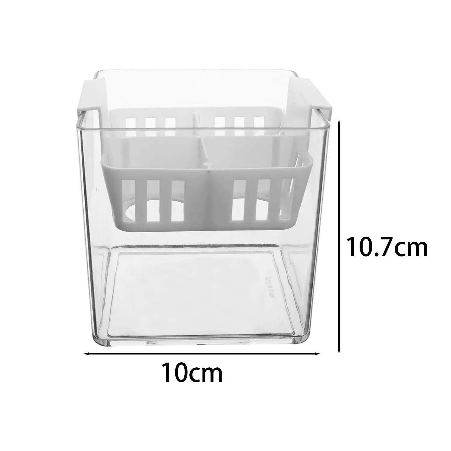 5/1PCS 4 Grids Flower Pot for Hydroponic Tulips Acrylic Breathable Hydroponic Containers for Indoor Gardening Planting Container